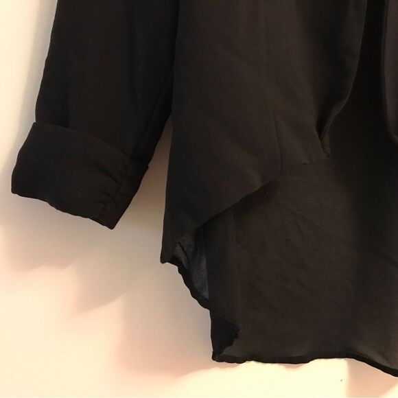 Millau black blazer with Sheer Back - Picture 4 of 8